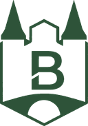 Bastion logo, a fortress with the letter B